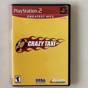 Crazy Taxi PlayStation 2 Game Complete PS2 CIB